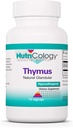 Nutricology Thymus の補足 - Thymus Tissue、Glandular のエキス、1000mg 未加工 Thymus Glandular、Ovine、凍結乾燥させた、hypoallergenic - 75 の計算