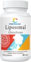 Liposomal Glutathione Softgels, Enhanced Absorption - Liposomal Delivery, Active Form L-Glutathione, Cellular, Immune Function & Liver Detox, Rich in Antioxidant Formula, Gluten Free, 60 Softgels
