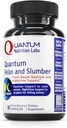 Quantum Nutrition Labs Quantumはリラックスして眠る - マグネシウムマレートとL-テアニン、レモンバームと天然カルムコンプレックス&女性&男性のためのValeリアンルート - 90カプセル