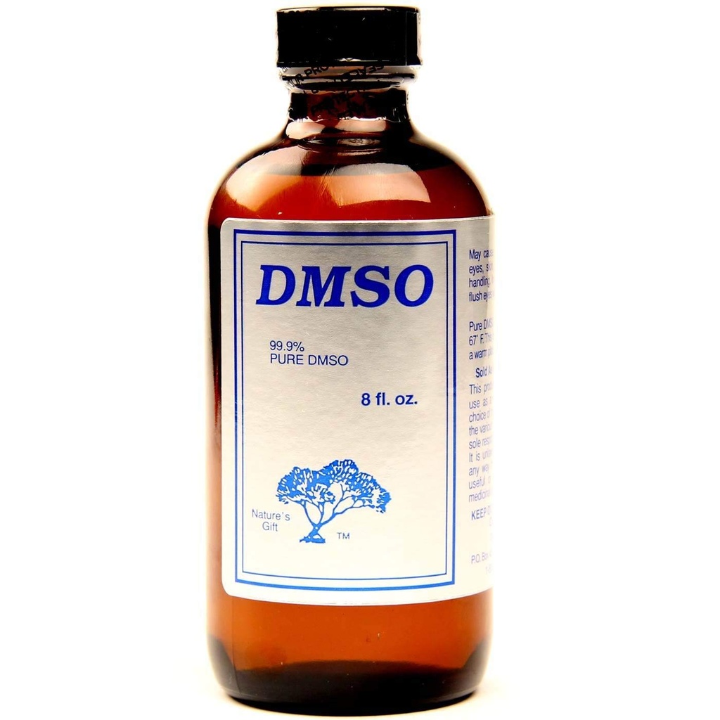 Nature'sギフト99.9% DMSO液体 - ガラスボトル8 Fl Oz