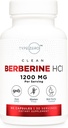 タイプ ゼロ Berberine HCL 1200mg 60のカプセル-きれいで、非GMOのグルテンフリーの補足