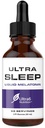Ultra6栄養メラトニンは、Valeian Root - 5 HTP&パッションフラワー付き液体メラトニン睡眠サプリメント - 大人のための液体睡眠補助剤強度ブレンド