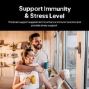 医師 Morseの脳と神経系のサポート - サポート免疫とストレスレベル - Naturopathフォーミュレート向知性サプリメント - Ginkgoリーフ、Gotu Kola、Astragalus Root & Butchers Broom - 90カプセル