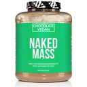 NAKEDビーガンマス - チョコレートビーガン重量ゲイン - 1,280カロリー、非GMO、大豆&グルテンフリー、人工成分なし - 8LBバルク - 11サービング