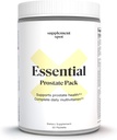 エッセンシャル前立腺の健康パック - 毎日のマルチビタミンは、男性w / Saw Palmetto、ビタミン、ミネラルのためのサプリメント - 前立腺と全体的な健康をサポートするための男性のための毎日のマルチビタミン - 30パケット