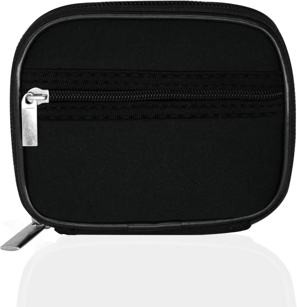 Serfeymi週刊旅行ピルオルガナイザーピルケース と 削除可能な7日ピルボックス、 流行の旅行薬 オルガナイザー ピル容器 薬、ビタミン、サプリメント - ブラック 01