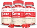 (3 パック) 本当に Keto ACV グミー アドバンスト フォーミュラ 1000MG 本当に Keto グミー アップル サイダー Vinegar フォーミュレート と Pomegranate ビート ジュース パウダー B12 ビーガン 非 GMO 180 ガミー