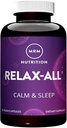 MRM Nutrition Relax-All® | より良い眠りのための栄養補助食品 | GABA、L-テアニン&アシュワガンダ | ドラッグフリー、ノンハビットフォーミング | 非GMO | ビーガン + グルテンフリー | 15 サービング