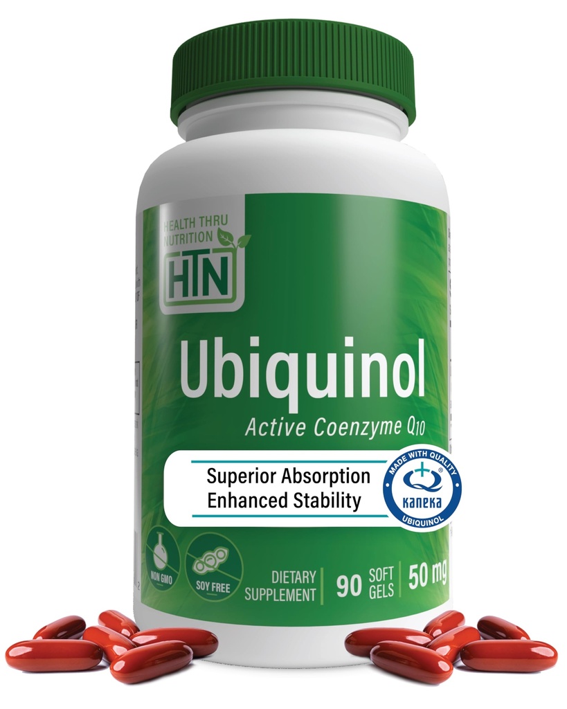 カネカ QH 削減 CoQ-10 としての栄養Ubiquinol 50mg 90 Softgels | 安定化 - 第 3 回 パーティ 試験 | 強化されたバイオアベイラビリティ | 心臓血管 & ミトコンドリア機能サポート | 非GMO
