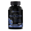ブラックシードオイルカプセル1000mg - プレミアムブラックカミンシードオイルカプセル - ブラックシードオイル液体ピル - バージンコールドプレスニゲラサティバオイルピル - ブラックシードオイル - 120キャップ(2ヶ月の供給)