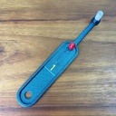 シングルカプセルスクープ - サイズ1 - 計量と充填カプセルのためのツール(空のピルカプセルフィラー、カプセルサイズ# 000 00 0 1 2 3 4 5(1カプセルサイズ)、さまざまな