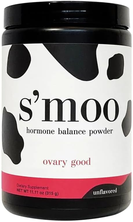 S’moo Ovary Good - Unflavored | 7-in-1 PCOSサプリメント | PCOS Multivitamin, Myo-Inositolブレンド, 女性のためのホルモンバランス, 女性のための豊饒サプリメント, Ovarian Health (30 サービング)