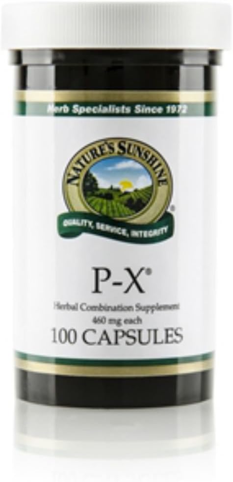 Nature's Sunshine P-X 100 Capsules