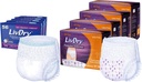 LivDry Adult Incontinence Underwear, Extra Absorbency with Women's All Day Bundle - Extra Large, Case