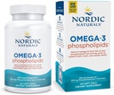 Nordic Naturals Omega-3 Phospholipids, Unflavored - 60 ソフトジェル - 500 mg Omega-3 & 350 mg リン脂質 - 心臓と脳の健康 - 小さく、簡単に飲みやすいソフトジェル - Non-GMO - 30 サービング