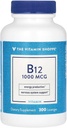 ビタミンB12 1,000mcg - 毎日の栄養補助食品 - ビタミンB-12(シアノコバラミンとして)、グルテンフリー&酪農場無料(300ルーゼンジ)