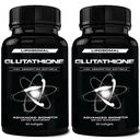 850mgリポソームグルタチオンサプリメント | 120 Total Liposomal Softgels | Antioxidant Supplement w/Gluta-IVTM, 100X 粉末グルタチオン吸収