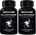850mgリポソームグルタチオンサプリメント | 120 Total Liposomal Softgels | Antioxidant Supplement w/Gluta-IVTM, 100X 粉末グルタチオン吸収