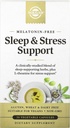 Solgar Sleep & Stress Support, 野菜カプセル, Melatonin Free, Helps Relax, Calm You, Fall Asleep すぐに, Valerian, Passionflower, Hops, Non-GMO, 15 サービング, 30 カウント