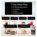 PROTIFIT - 高蛋白お食事プランスターターキット、15gタンパク質サプリメント&スナック、30日マルチビタミン、理想的なタンパク質対応(7日キット)
