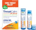 Boiron ThroatCalm On the Go Travel Essentials with Sore Throat、Scratchy、Red、Dry Throat、Hoarseness - 2 カウント(160 ペレット)