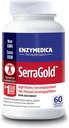 Enzymedica, SerraGold, High-Potency Serrapeptase Enzyme Supplement, Supports Respiratory, Heart & Immune Function, 60 Count