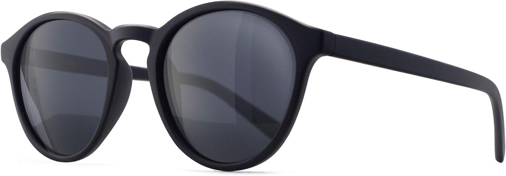 SUNGAITの女性の人のレトロ様式UV400のための古典的な型の円形の分極されたサングラス