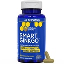 200mgのPanaxのGinseng及び200mg Bacopa Monnieriの自然なSTACKSのGinkgoのBilobaの補足-頭脳の健康サポートのための韓国のGinseng - 60のGinkgoのBilobaのカプセル