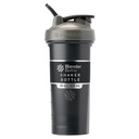 BlenderBottle古典的なV2シェーカーボトルは、タンパク質シェイクスとプレワークアウト、28-オンス、グレー/ブラック、ブラックシャドウに最適です