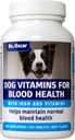 3in1 Blood Aid, Immunity & Energy for Dogs, Iron Supplement for Dogs, Helps Maintain Blood Health, Normal Red Cells Levels & Normal Clotting Function, 120 Tablets