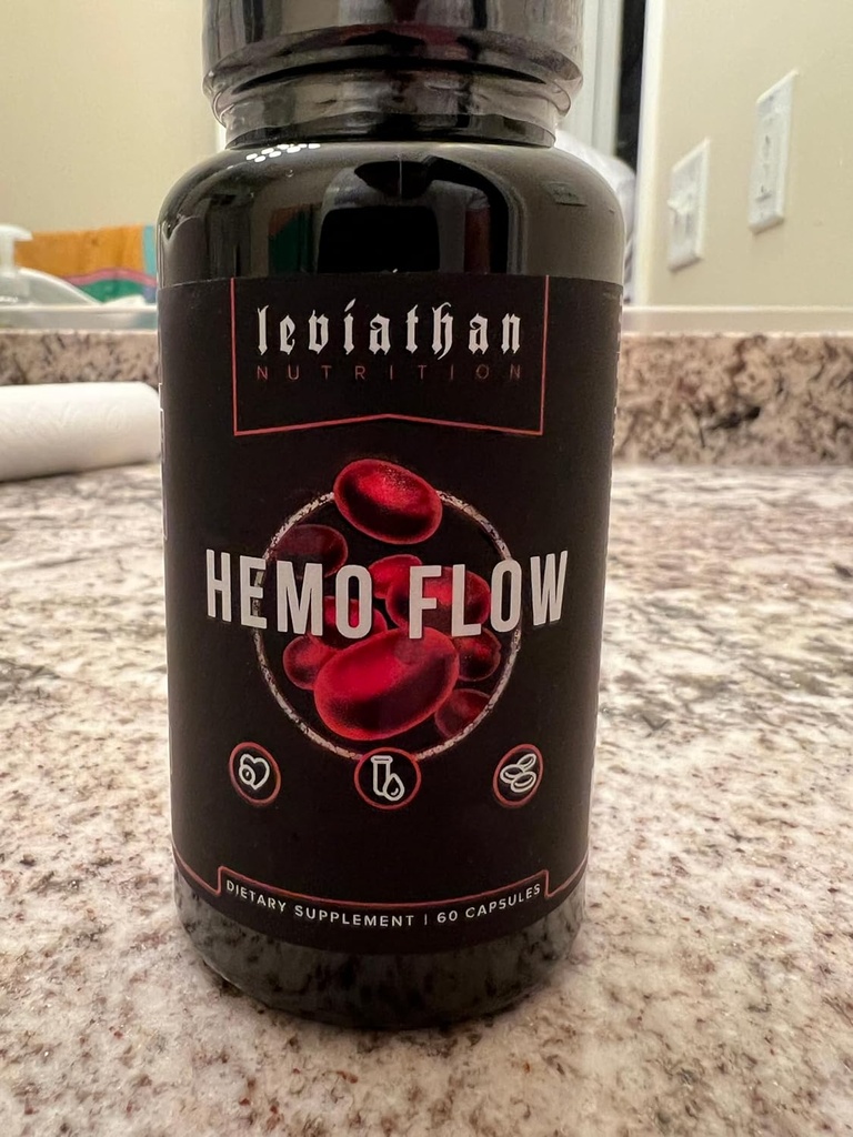 Leviathan Nutrition Hemo Flow | 硝子酸化物用ナトキナーゼとサプリメント