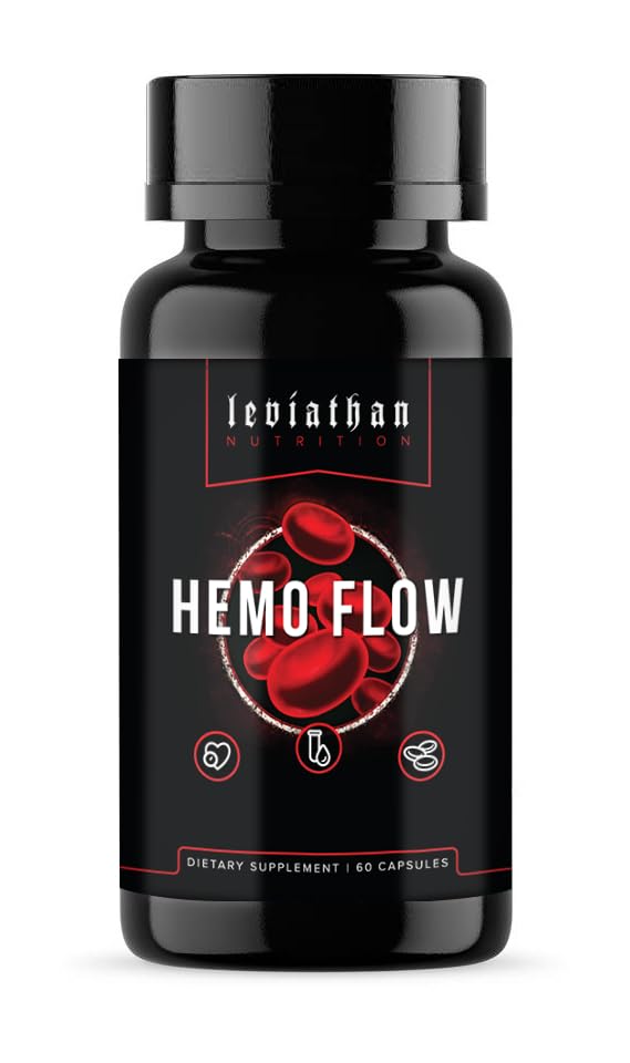 Leviathan Nutrition Hemo Flow | 硝子酸化物用ナトキナーゼとサプリメント