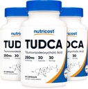 Nutricost Tudca 250mg、30カプセル(3本のびん)