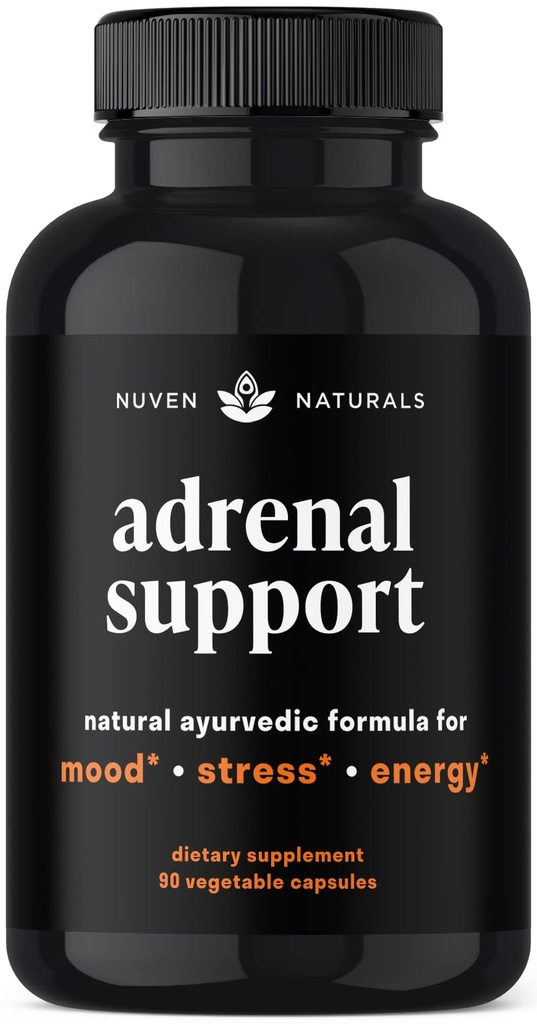 副腎サポート - コルチゾールマネージャー&アレンサルサポートは、アシュワガンダエキス、Rhodiola rosea、ストレス、疲労とエネルギーをサポートするための聖バジル、毎日のサポートのための適応剤 | 60カプセル