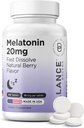 Balancebreens Melatonin 20mg Fast Dissolve Tablets - High Potency, Fast Acting, Natural Sleep Support – Sleep Aids for Adults – Non-Groggy, Drug-Free Formula – 120 Sleeping Pills