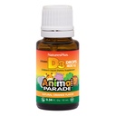 NaturesPlus子供のための動物のパレード液体ビタミンD3ドロップ - 400 IU、10 mL - オレンジ味 - 骨の健康と免疫システムサポートサプリメント - グルテンフリー、ベジタリアン - 365サービス