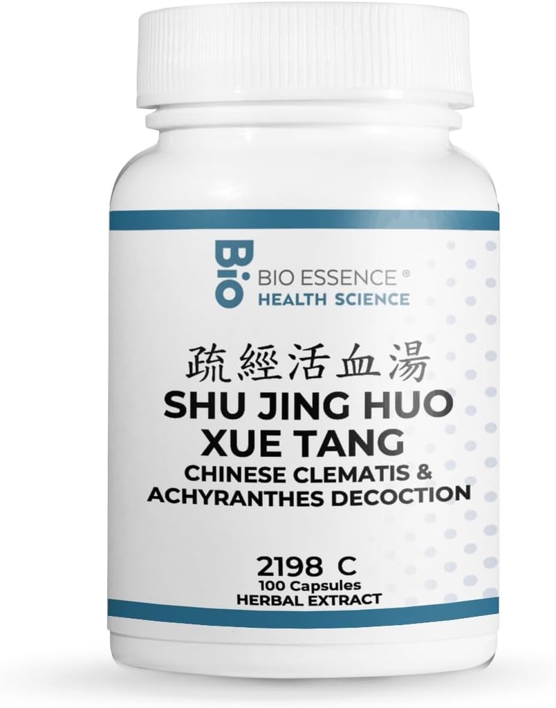 2198C Shu Jing Huo Xue Tang/Chinese Clematis & Achyranthes 100の帽子(2本のびん)