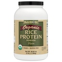 NutriBiotic認定オーガニックライスプロテインプレーン、3ポンド | 低炭水化物ビーガンプロテインパウダー | 生, 認定コーシャ&ケトフレンドリー | 化学品なしで作製, GMO&グルテン | 消化しやすい
