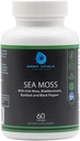 アイリッシュ・モス・ブルドック・ルート・ブラッドダーラック&ブラック・ペッパー - Nutrients-Rich Superfood for Immune, Digestive, Joint, Skin Health - ヴィーガン, Non-GMO - 60 アイリッシュ・モスカプセル, 米国製