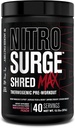 ジャック工場 Nitrosurge シュレッドマックスプレワークアウト - 男性と女性のための高性能のサーミオンプレワークアウトパウダー - L シトルリン、アセチル L カルニチン、有機カフェイン - 40 サービング、スイカピーチ