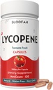 トマトパウダーカプセル500mg(Lycopene) - 120カウント | 健康とウェルネスサポートのための天然カロチノイドサプリメント | 植物ベース、グルテンフリー&非GMOフォーミュラ