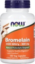 Bromelain 2400 GDU/g 500のmg 120のvcaps