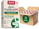 JarrowフォーミュラJaro-Dophilus EPS Probiotics 10 腸トラクトサポートのためのビリオンCFU, 女性と男性のための腸の健康のためのプロバイオティックサプリメント, 120 ベジギーカプセル, まで 60 日の供給, 12