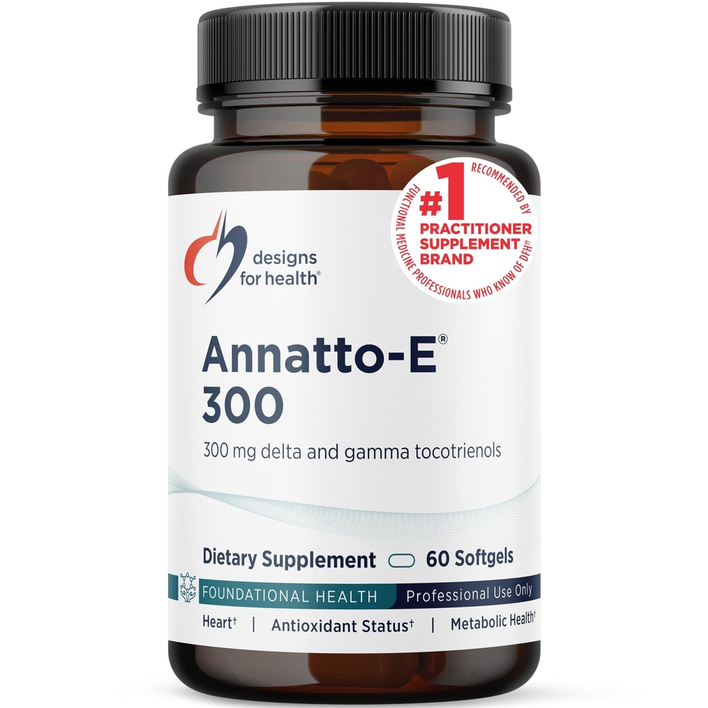 心の健康、目の健康、健康な老化を支える健康Anatto-E 300mg TocotrienolsのビタミンE - デルタ+ガンマのTocotrienolsのための設計-DeltaGoldの酸化防止剤の補足(60のビタミンE Softgels)