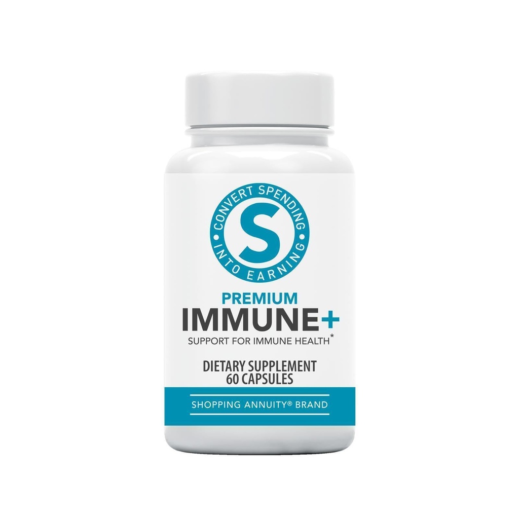 ショッピングのAnnuityのブランドの優れた免疫+の方式-Reishiのきのこ、Echinacea、アメリカのGinseng、ビタミンC及び亜鉛-の毎日の免疫サポート-サポート精神的な明快さ及びエネルギー レベル(60のカプセル)を支えて下さい