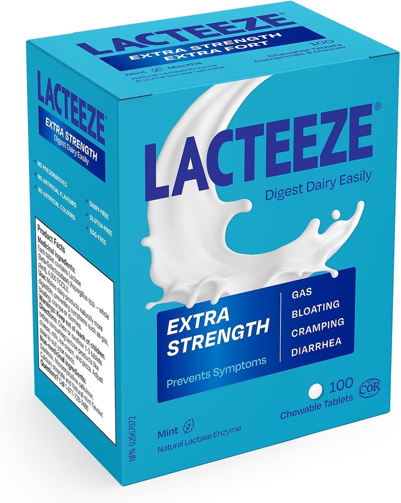 余分強さをLacteeze