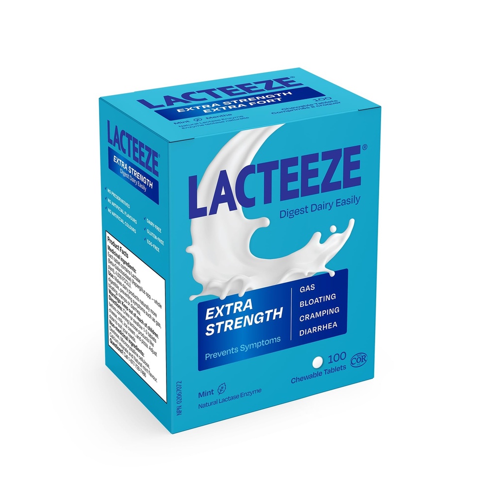 余分強さをLacteeze
