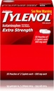 Tylenol (R) 余分強さ、2 口の適量、100 口の合計、500mg 各