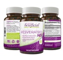 純粋に有利なRESVERATROL1450-90dayの供給、1450mg/サービングの有効な酸化防止剤及びトランスレスベラトロールは、反老化、心臓血管サポート、最高の利点を促進します(1bottle)