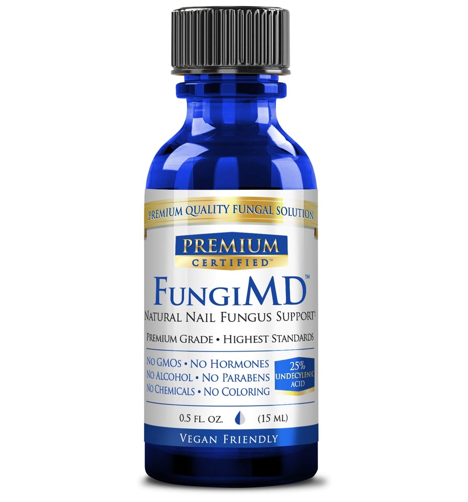 FungiMD - ネイルサポート - Undecylenic酸25%とティーツリーオイル - 天然成分をSoothe Deep Rooted症状 - .5 Fl. Oz - 米国製サードパーティテスト